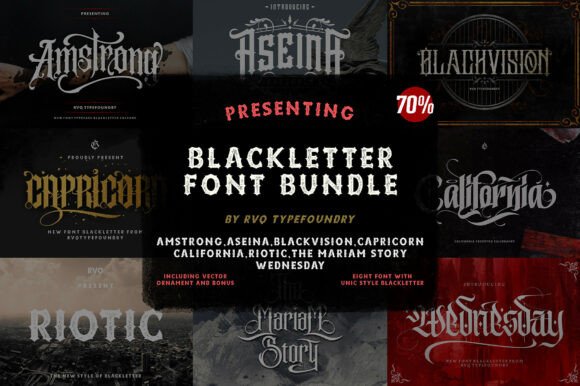 Blackletter Bundle: Unleash Gothic Power