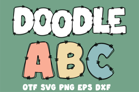 Bring Whimsy to Your Words with Doodle Abc Font