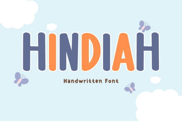 Discover Hindiah: A Font Full of Optimism and Playful Charm