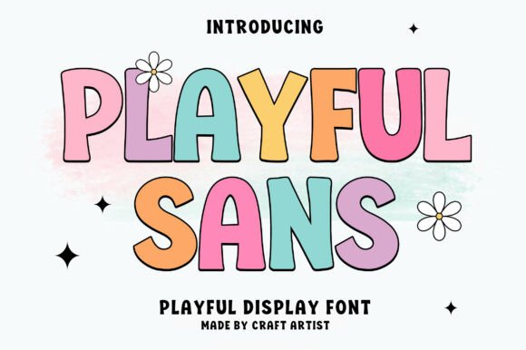 Discover the Joyful Charm of a Playful Display Font