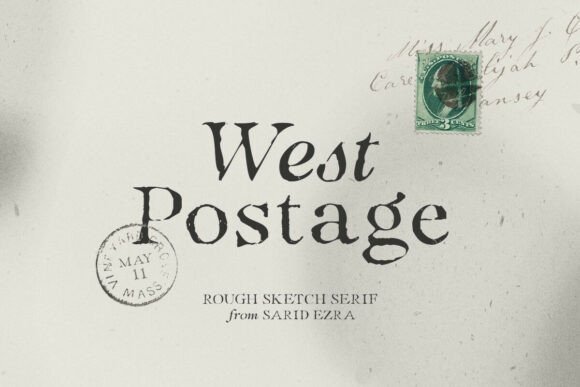 Discover West Postage: A Sketch Serif with Italic Charm