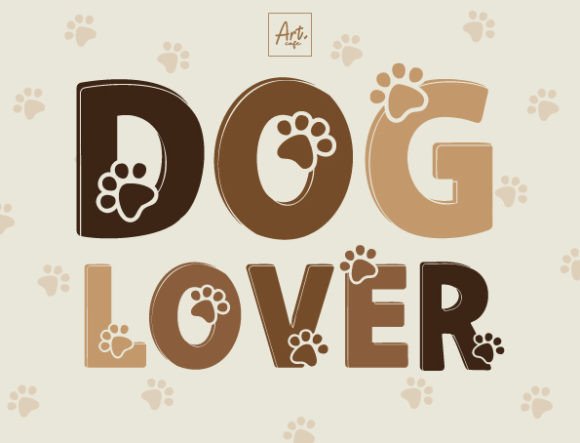 Dog Lover: The Perfect Font for Whimsical Designs