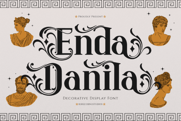 Enda Danila: A Typeface for Gods and Legends