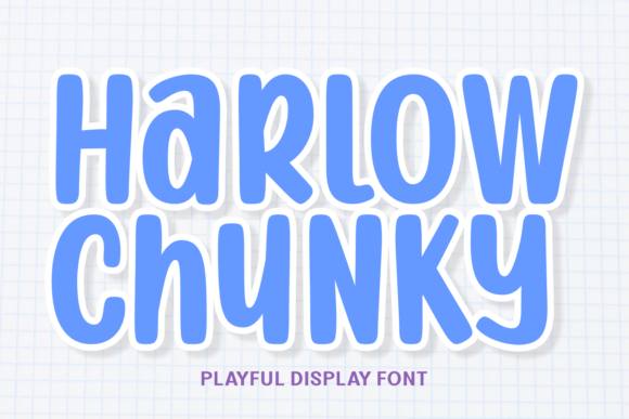 Harlow Chunky: A Playful Font for Joyful Designs