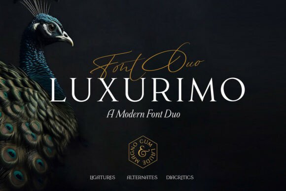 Luxurimo: A Font Duo for Refined Design