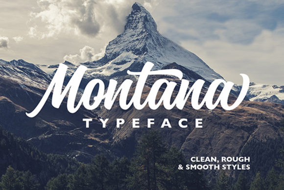 Montana: A Handwritten Font for Bold, Stylish Design