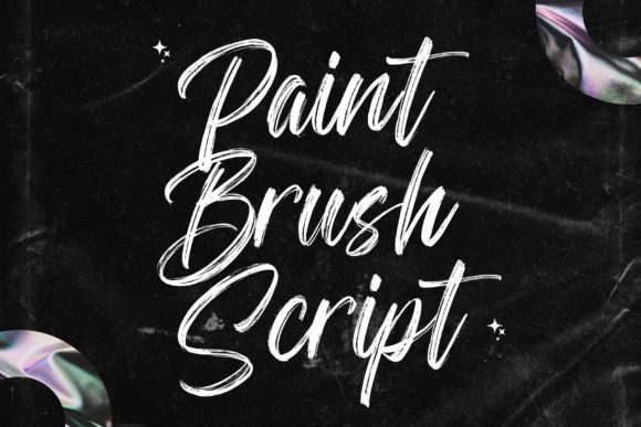 Paint Brush Script: A Modern Calligraphy Font for Creative Projects