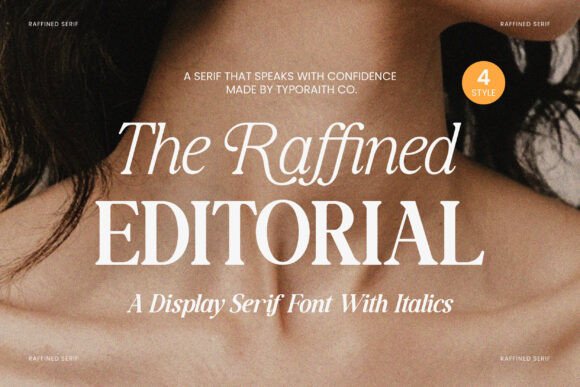 Raffined Serif: Elegant Typography for Modern Design