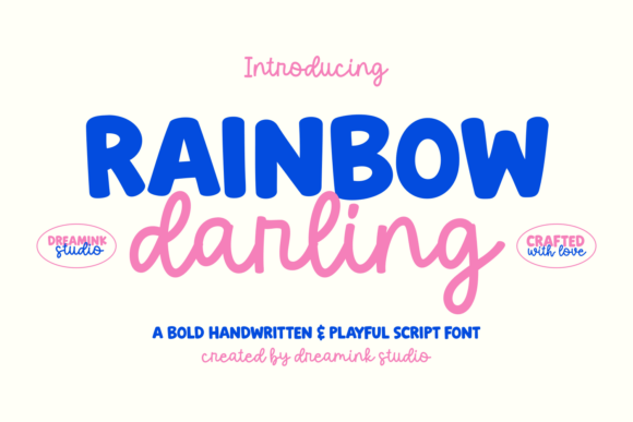 Rainbow Darling Duo: Strength and Whimsy Combined