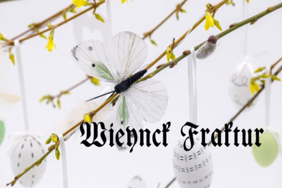 Wieynck Fraktur: The Bold Blackletter Font for Distinctive Designs