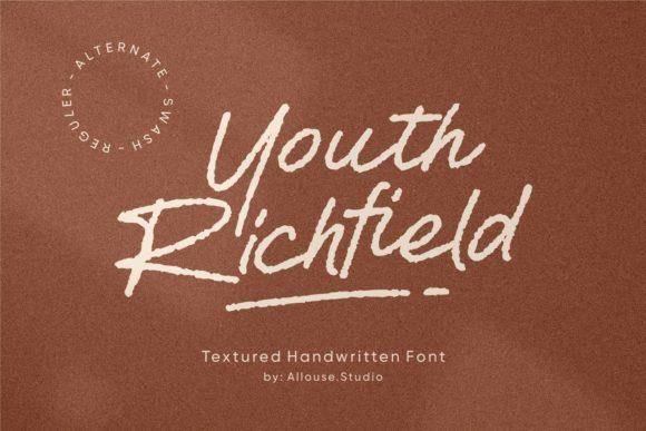 Youth Richfield: A Modern Handwritten Typeface for Designers